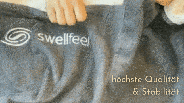 swellfeel®towel - BASIC Liegetu Self-Care Spa- 3in1 - & Wellnesstuch -