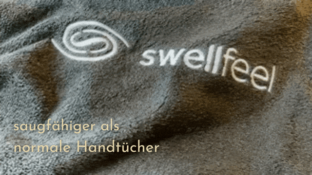 3in1 Spa- & Wellnesstuch - swellfeel®towel BASIC - Self-Care - Liegetuch